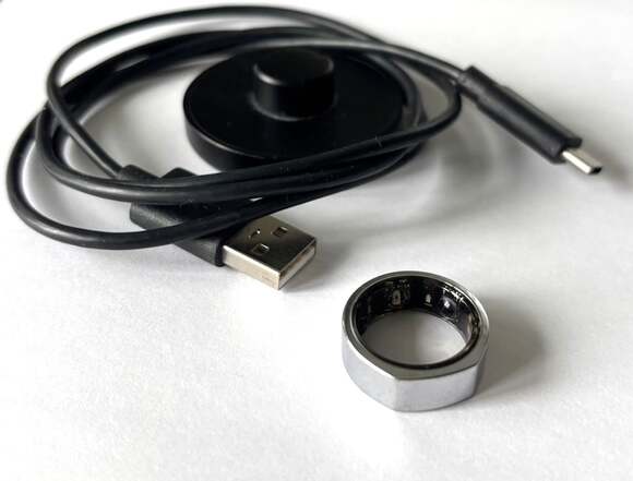 Oura Other - Oura Ring Silver (Gen 3) Size 7 - Charger Included